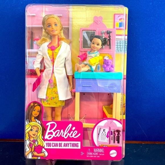 Barbie Other - New Factory Sealed 2020 Barbie You Can Be Anything Pediatrician with Patient